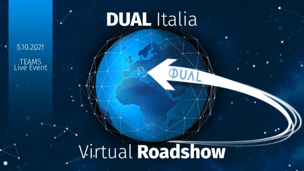 DUAL Italia Virtual Roadshow - save the date