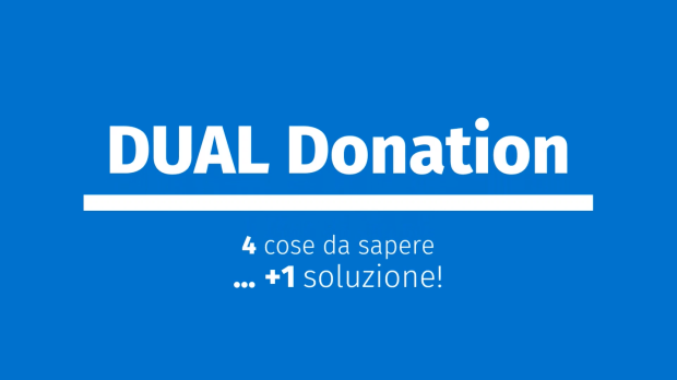 infographic video: DUAL Donation no problem
