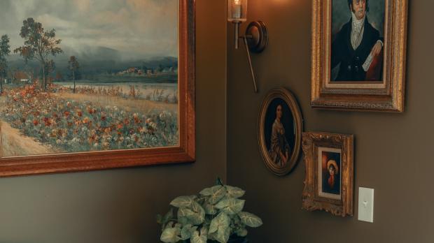 Home and paintings