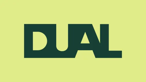 DUAL Logo green