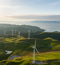 wind turbines
