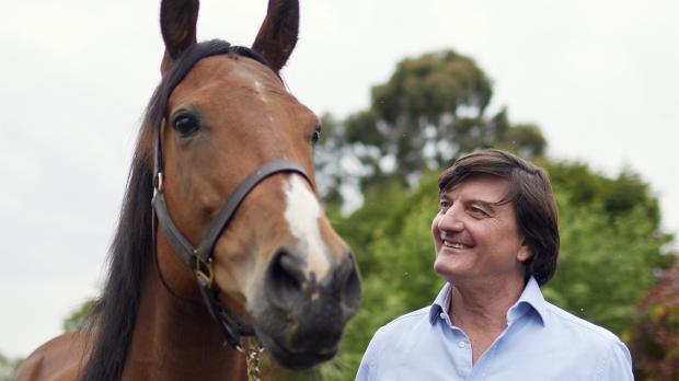 David Howden with Horse