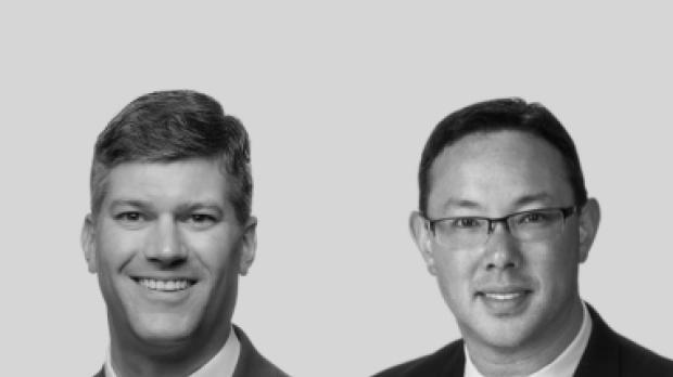 D.J. and Jim B&W Headshots