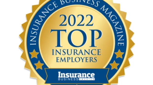 2022 top insurance employer seal